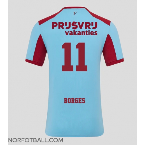 Billige Fotballdrakt Feyenoord Goncalo Borges #11 Replika Tredjedrakt 2025-26 Kortermet Billige Fotballdrakt Feyenoord Goncalo Borges #11 Replika Tredjedrakt 2025-26 Kortermet